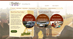 Desktop Screenshot of fruitfulvinetours.com