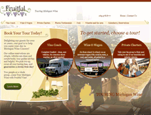 Tablet Screenshot of fruitfulvinetours.com